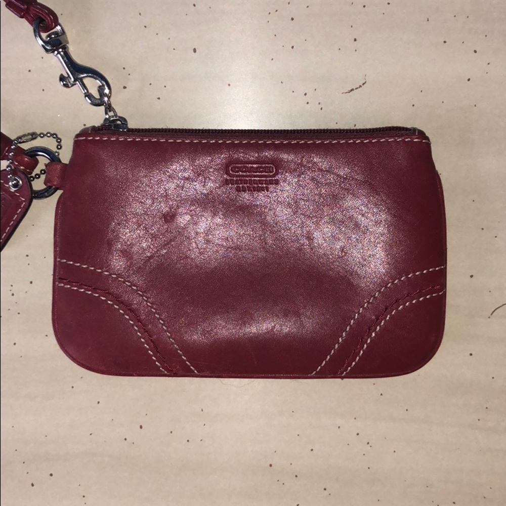 Coach wrist wallet